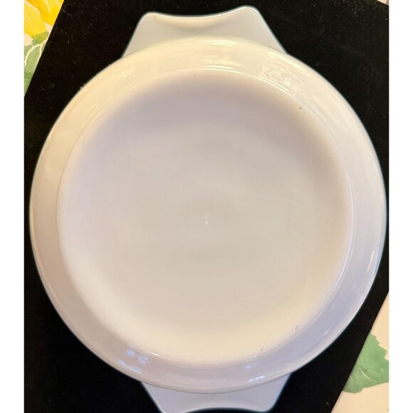 Vintage Glasbake Casserole Dish Round No Lid vegetables - Picture 3 of 3